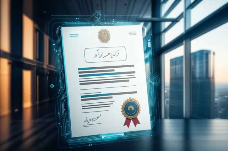 وکیل تصویر سند تک برگ جدید: مشاهده نمونه و جزئیات کامل